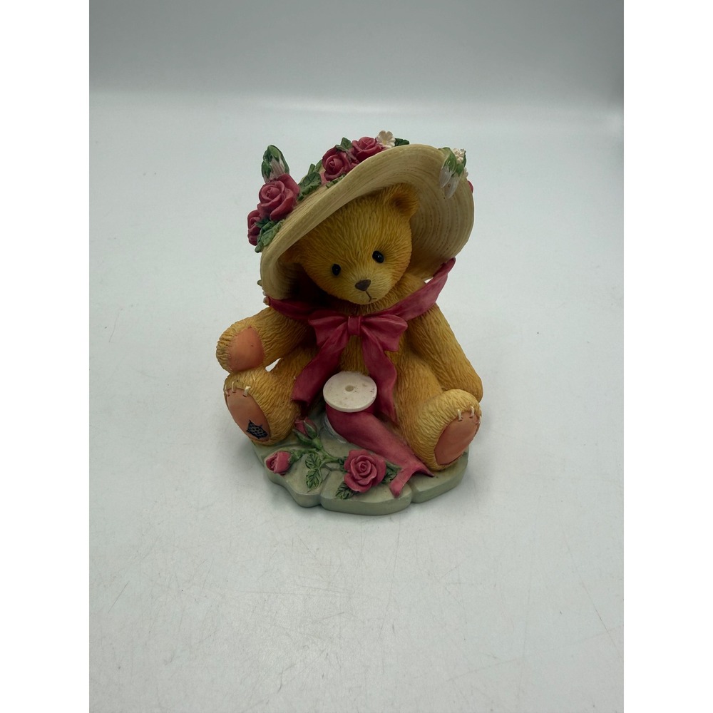 Cherished Teddies Janet You're Sweet As A Rose Figurine 1997 Enesco 336521